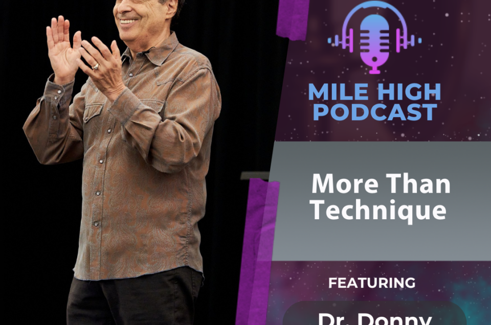 🎙️ More Than Technique – Dr. Donny Epstein